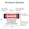 Signmission Safety Culture Sign, 14 in Width, Aluminum, Rectangle OS-2PACK-DS-A-1014-L-2333 - alternate 6